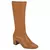 Bota Feminina Sretch Cano Alto Bico Quadrado Salto Grosso - 34 ao 39 - comprar online