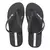 Chinelo Infantil Grendene Kids Ipanema Maxi Glow Menina - Preto+Grafite - 23 ao 34