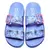 Chinelo Slide Infantil Grendene Kids Stitch Summer Menina - Azul+Rosa - 26 ao 34