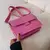 Bolsa Pequena Transversal Feminina Mini Bag Alça Tiracolo De Ombro Reforçada Luxo Moda Blogueira na internet