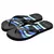 Kit 4 Chinelo Borracha Polo Culture Estampado Antiderrapante Masculino - Preto - 37 ao 46 - loja online