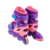 Patins Roller Roxo Com Kit De Proteção Tamanho 34 Ao 37 - Roxo+Rosa 33-38 - comprar online