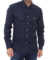 Camisa Ralph Lauren Custom Fit Light Logo Masculina - Marinho