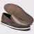 Mocassim Casual Masculino Em Couro Premium Soft Café - 37 ao 44