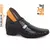 Sapato Social Masculino Rafarillo Elevação de altura 7cm Preto - 35/37/39 ao 44