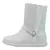 Bota Infantil Meninas Pampili Jujuba Glitter - Branco Perolado - 20 ao 27