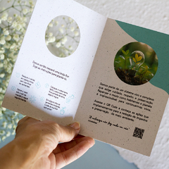 Cartão Mês do Meio Ambiente - 20x15 cm corte especial - Personalizado - MIMUS | Design ecológico 
