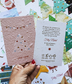 Cartão Postal Plantável - Papel Semente 10 x 15cm - Personalizado - MIMUS | Design ecológico 