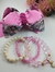 Kit Laço Floral e pulseiras Flor - comprar online