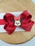 Faixinhas de cabelo bebê Minnie Vermelho - comprar online