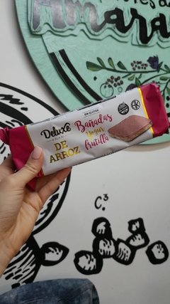 Deluxe, galletitas de arroz bañadas