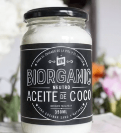 Aceite de coco 350 ml, Biorganic