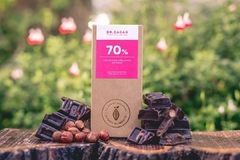 Chocolate al 70% con Avellanas, Dr Cacao