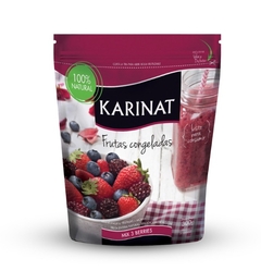 Fruta congelada: mix 3 berries, Karinat