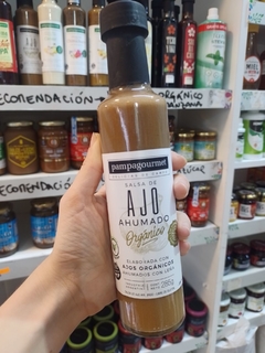 ajo ahumado, pampa gourmet