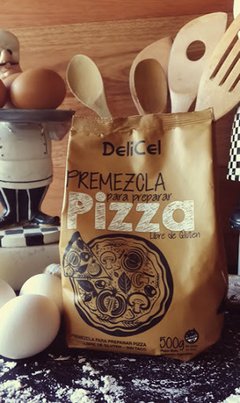 Premezcla para pizzas sin TACC, Delicel