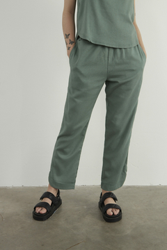 pantalon ravi verde - comprar online