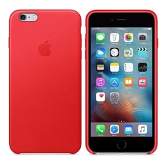 FUNDA IPHONE 6 PLUS - 6S PLUS LEATHER CASE ROJO