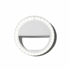 ARO DE LUZ LED PARA CELULAR BLANCO