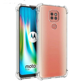 FUNDA MOTO G9 PLAY - G9 ANTISHOCK TRANSPARENTE