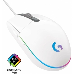 MOUSE GAMER LOGITECH G203 BLANCO