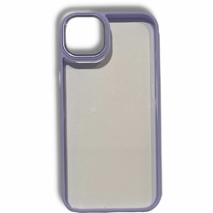 FUNDA IPHONE 14 PLUS ANTISHOCK CANDY TRANSPARENTE - tienda online