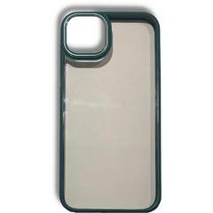 FUNDA IPHONE 14 ANTISHOCK CANDY TRANSPARENTE - tienda online