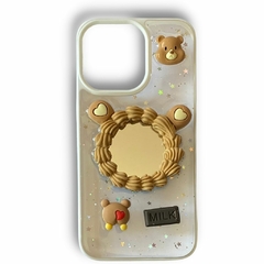 FUNDA IPHONE 13 PRO BEAR MIRROR