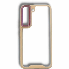 FUNDA SAMSUNG S22 ANTISHOCK CANDY TRANSPARENTE - tienda online