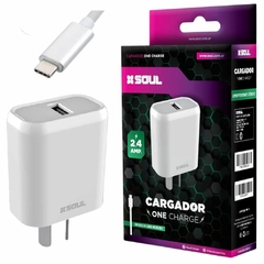 CARGADOR TIPO C SOUL ONE CHARGE