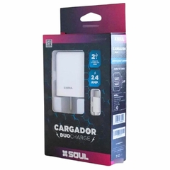 CARGADOR TIPO C SOUL DUO CHARGE