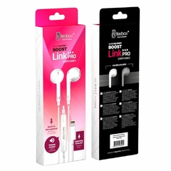 AURICULAR IN EAR FOXBOX BOOST LINK PRO LIGHTNING BLANCO - comprar online