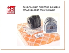 KIT BUCHA BARRA ESTABILIZADORA TRASEIRA-BMW SERIES 1,3,5 X1