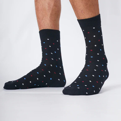 MEDIAS 3/4 HOMBRE ESTAMPADAS LUNARES (CI06318) - comprar online