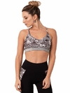 TOP DE LYCRA CON ELASTICO DE LUREX ESTAMPADO DE FLORES (TO03747)