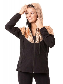 CAMPERA ROMPE VIENTO METALIZADO DORADO PARTE SUPERIOR (TO04688)