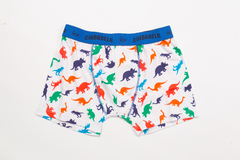 BOXER DE ALGODON CON ELASTICO NENE ESTAMPADO DINOSAURIO (CI07159)