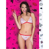 CONJUNTO TRIANGULO DE LYCRA C/LESS ESTAMPADO (LO00996)