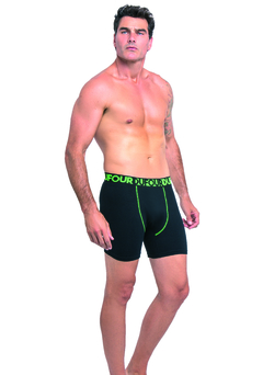 BOXER HOMBRE ALGODON Y LYCRA LISO (DU11785)