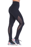 CALZA DE LYCRA CON TUL TRANSPARENTE (TO05014)