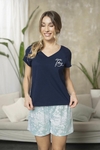 PIJAMA CORTO DAMA CON SHORT TALLE ESP. (LE25780E)