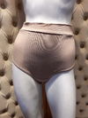 TRUSA CON FAJA SATINETE EN LESS (PR04709)