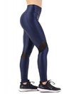 CALZA DE LYCRA BRILLOSA CON TRANSPARENCIA (TO05890)