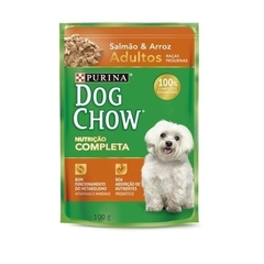 DOG CHOW SACHÊ AD RP SALMÃO E ARROZ 100G