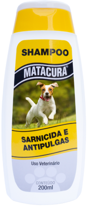 MATACURA SHAMPOO SARNICIDA E ANTIPULGA 200ML