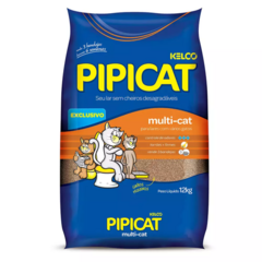 AREIA SANITÁRIA PIPICAT MULTICAT 12 KG