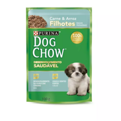 DOG CHOW SACHÊ FILHOTES RP CARNE E ARROZ 100G