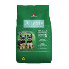 RAÇÃO ALLEXIS PREMIUM PARA CÃES ADULTOS RAÇAS PEQUENAS SABOR FRANGO E ARROZ 15 KG