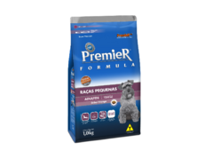 RAÇÃO PREMIER FORMULA PARA CÃES ADULTOS RAÇAS PEQUENAS SABOR FRANGO 1 KG