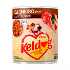 KELDOG PATE CÃES CARNEIRO E BATATA DOCE 280G